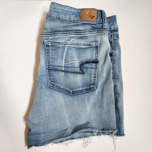 AEO Super Stretch Denim Shorts Size 12